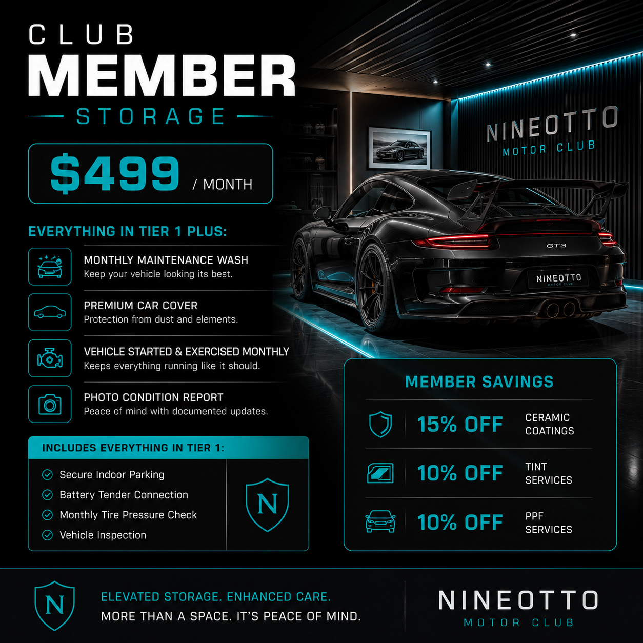 Club Member Storage
