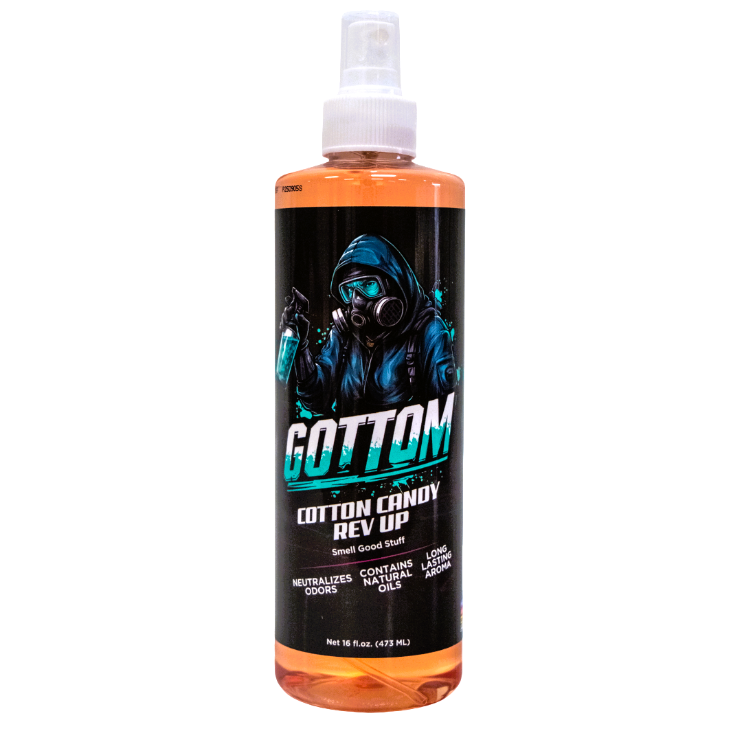 Gottom - Cotton Candy Rev Up - 16 oz - Smell Good Stuff - Premium Air Freshener and Odor Eliminator, Long-Lasting Scent, Great for Cars, Trucks, SUVs, RVs & More
