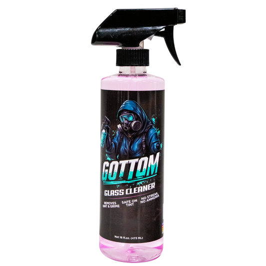 Gottom - Glass Cleaner - 16 oz - Streak Free Glass for Window, Mirrors, Navigation Screens Ammonia Free Formulation Safe for Tint