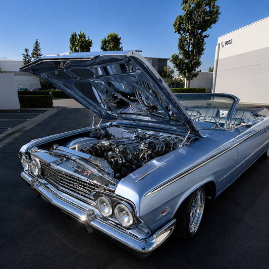 Impala - Detail, Engine Bay and Undercarriage.