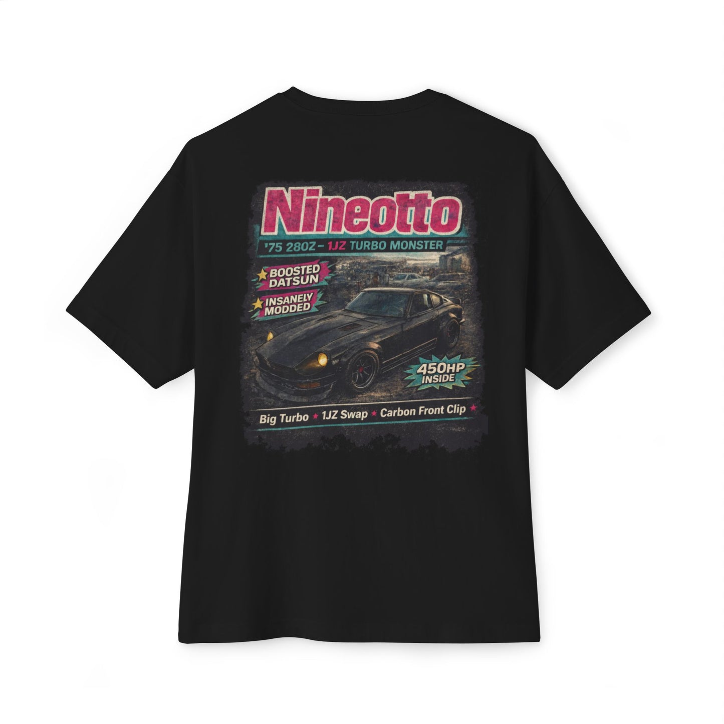 Matte Carbon 280z - Tee