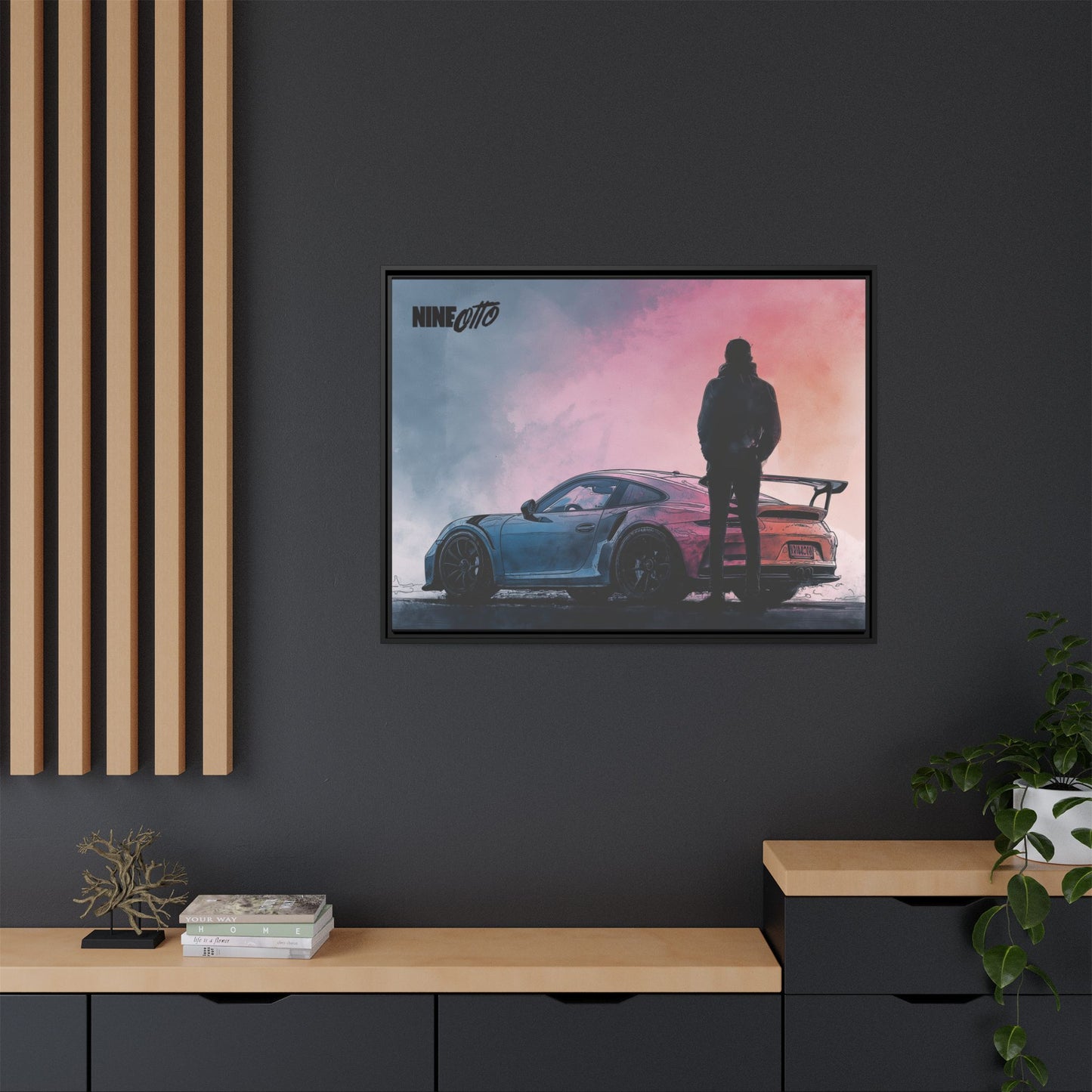 Journey - Art Print - Matte Canvas, Black Frame