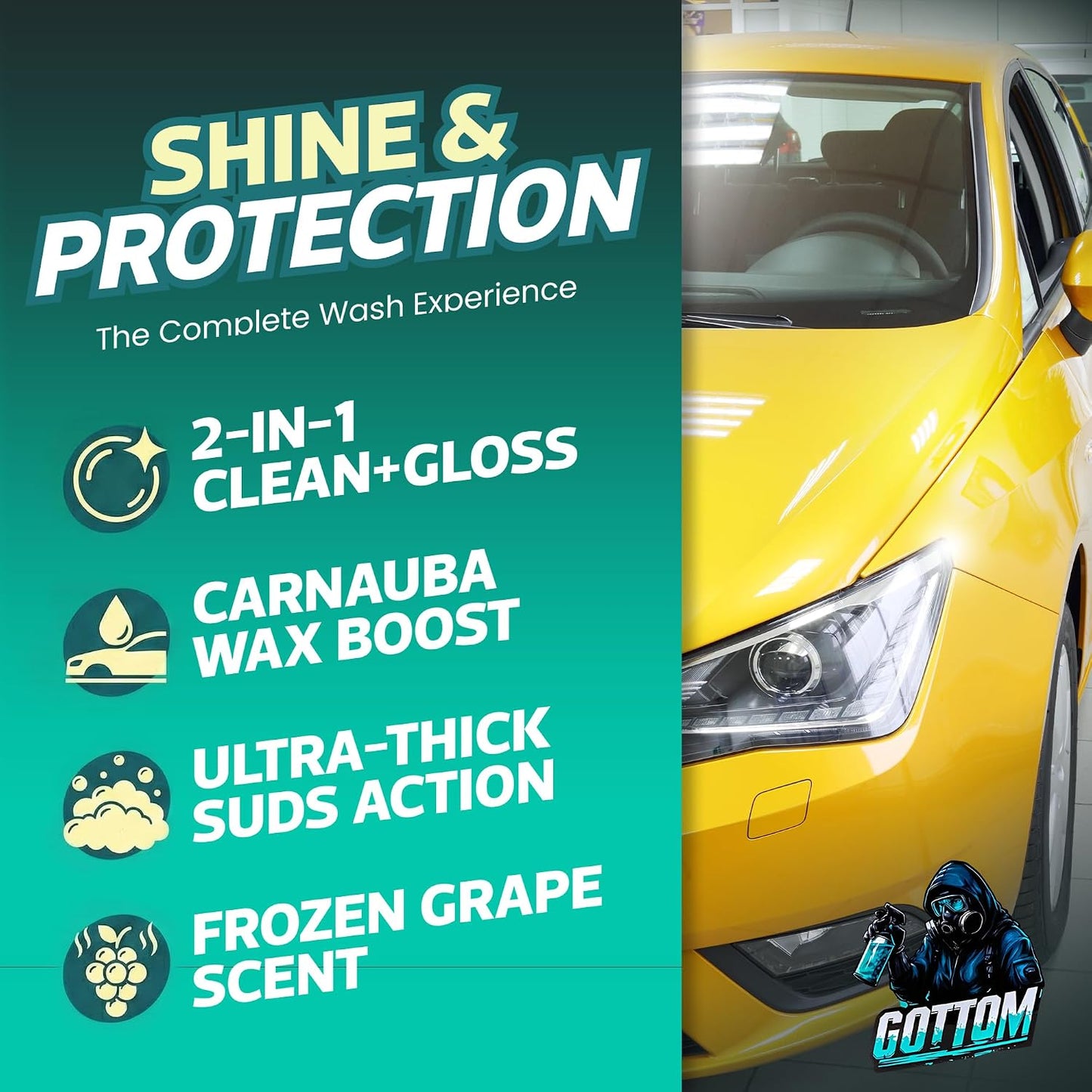 Gottom - Wash & Wax Car Wash Soap