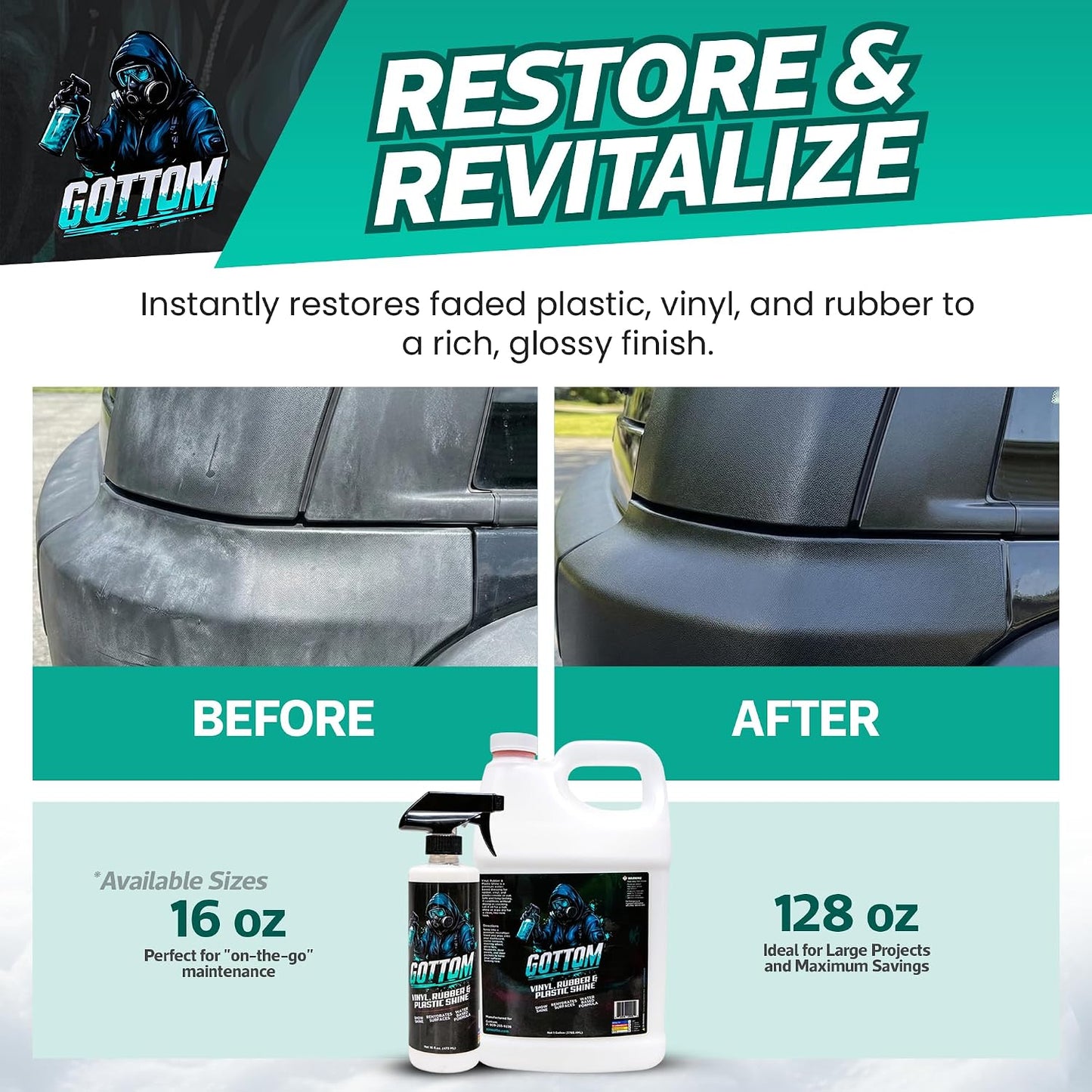Gottom - Vinyl, Rubber & Plastic Shine
