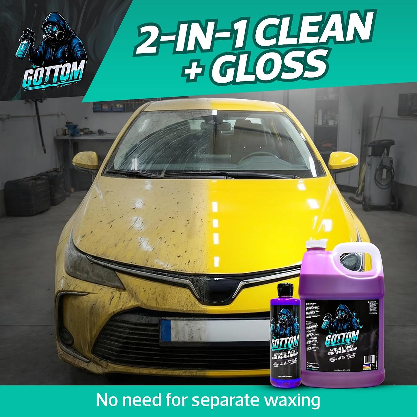 Gottom - Wash & Wax Car Wash Soap