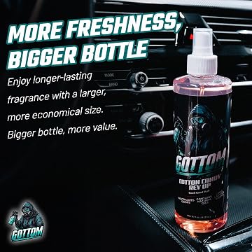 Gottom - Cotton Candy Rev Up - Premium Air Freshener - 16oz