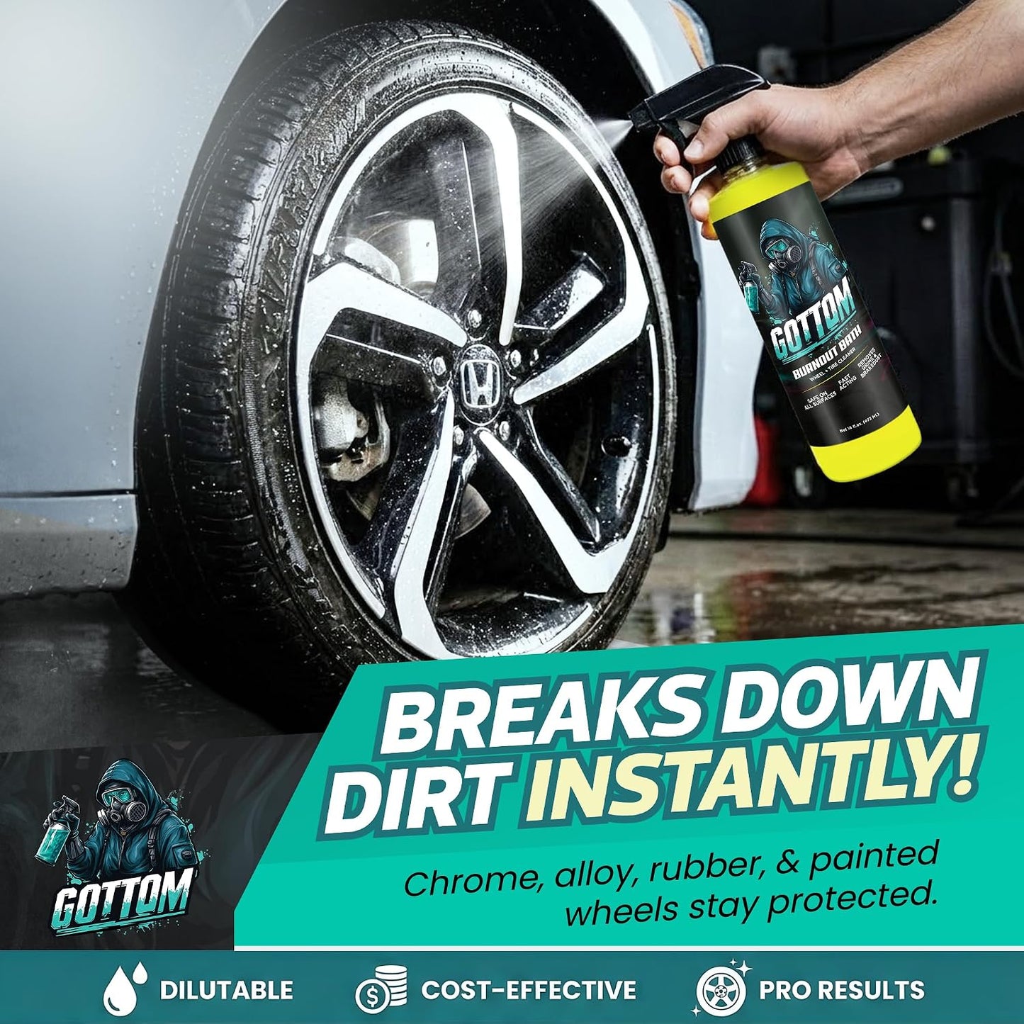 Gottom - Wheel & Tire Cleaner