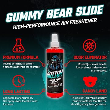 Gottom - Gummy Bear Slide - Premium Air Freshener - 16oz