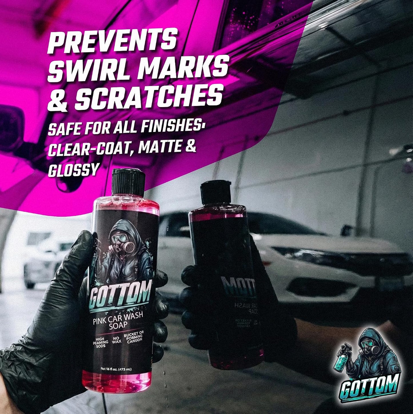 Gottom - Pink Car Wash Soap