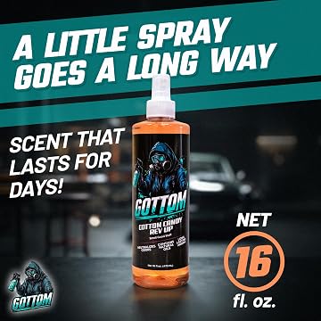 Gottom - Cotton Candy Rev Up - Premium Air Freshener - 16oz