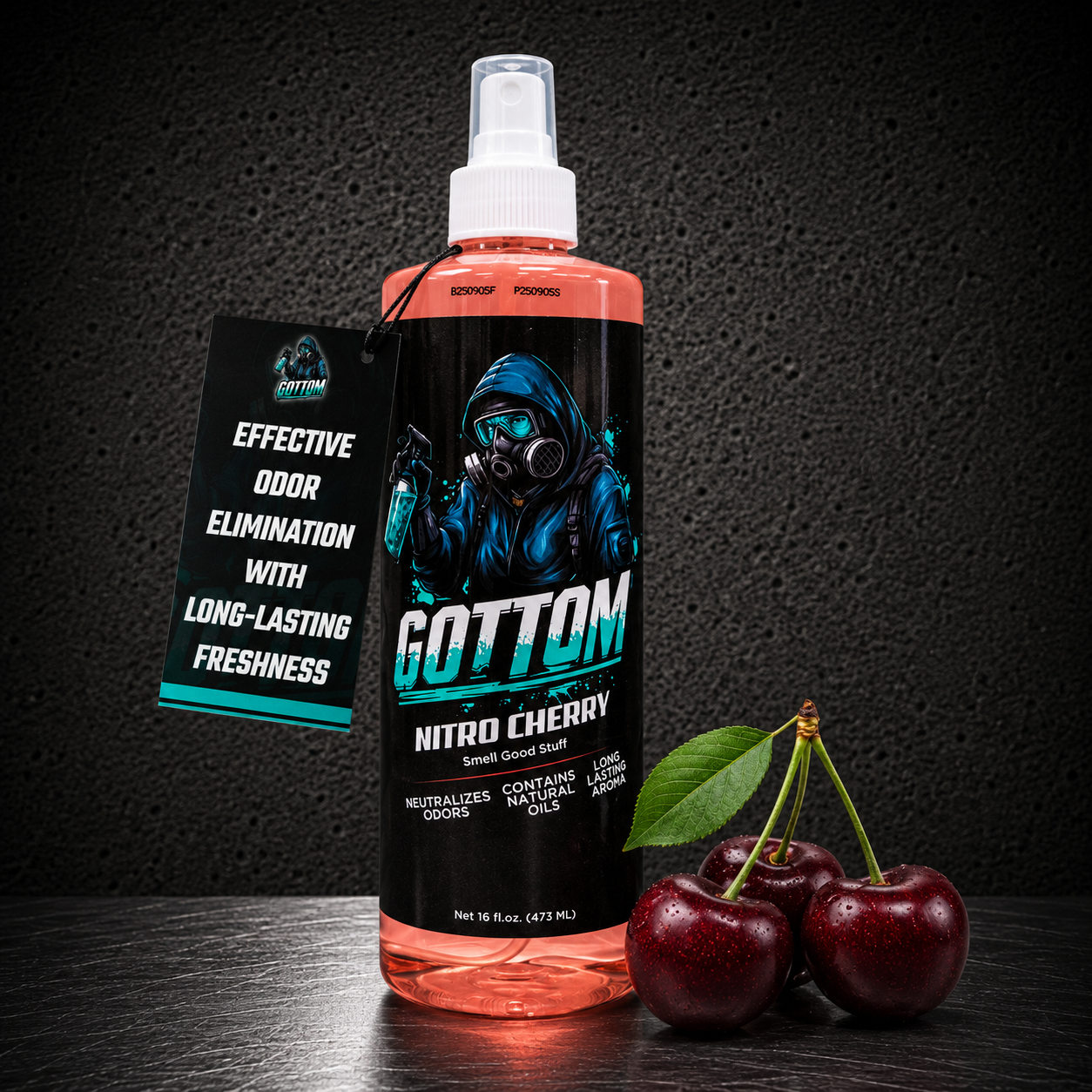Gottom - Nitro Cherry - Premium Air Freshener - 16oz