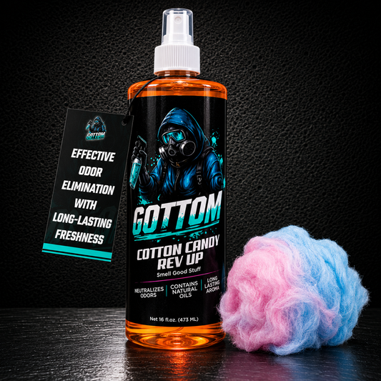 Gottom - Cotton Candy Rev Up - Premium Air Freshener - 16oz
