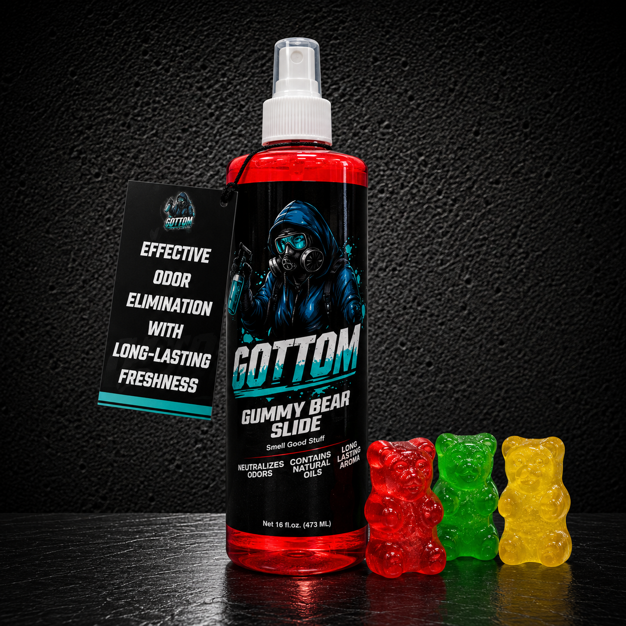 Gottom - Gummy Bear Slide - Premium Air Freshener - 16oz