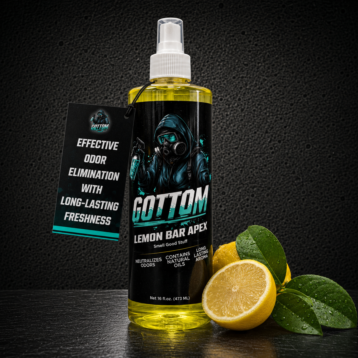 Gottom - Lemon Bar Apex - Premium Air Freshener - 16oz