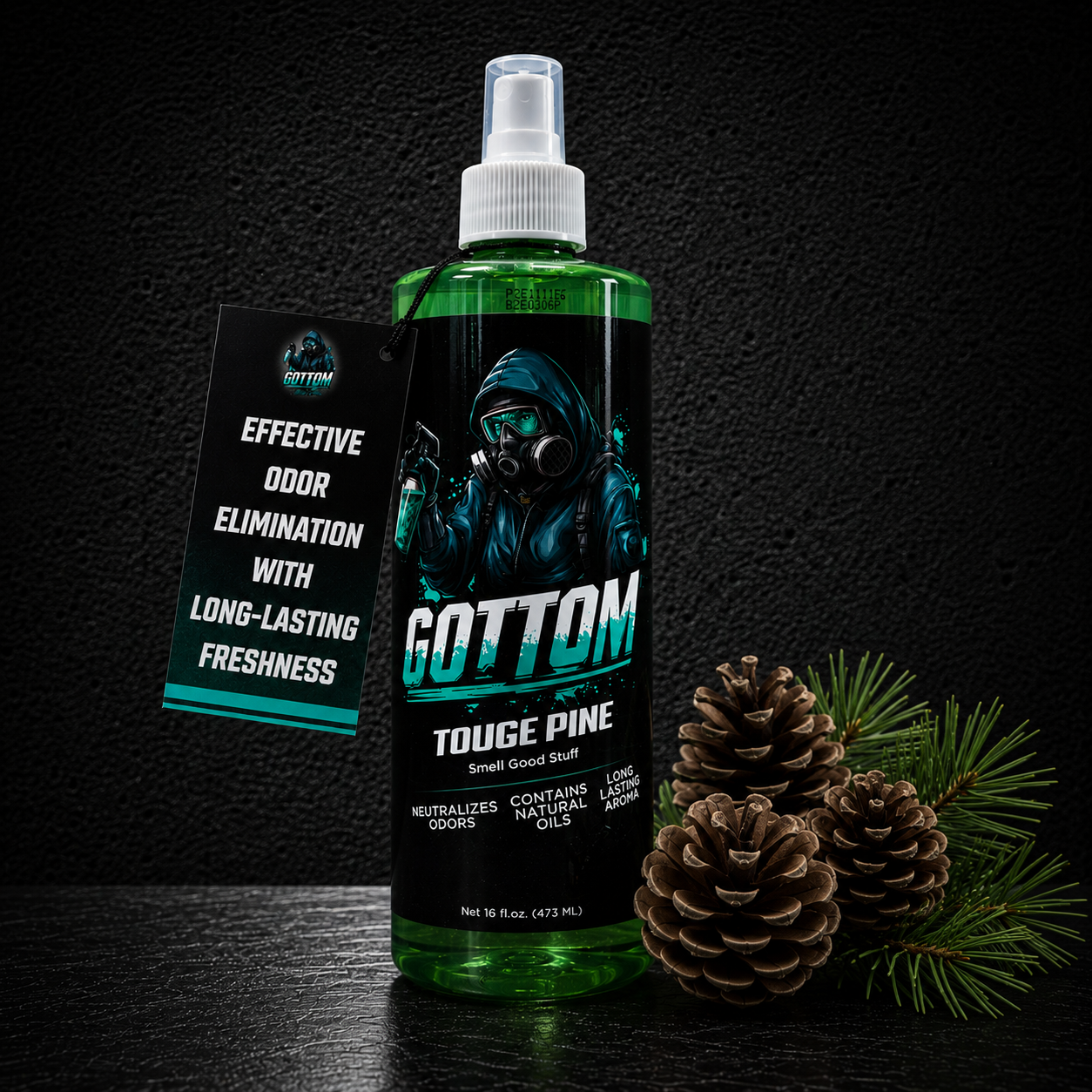 Gottom - Touge Pine - Premium Air Freshener - 16oz
