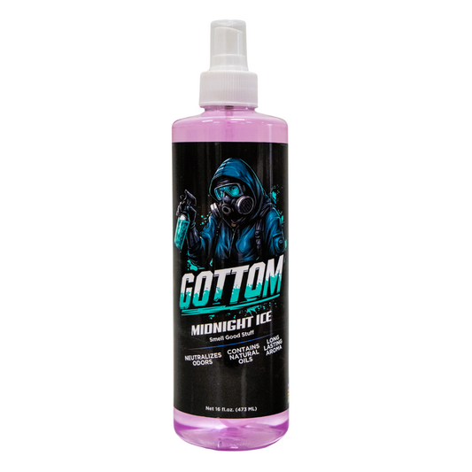 Gottom - Midnight Ice - 16 oz - Smell Good Stuff - Premium Air Freshener and Odor Eliminator, Long-Lasting Scent, Great for Cars, Trucks, SUVs, RVs & More