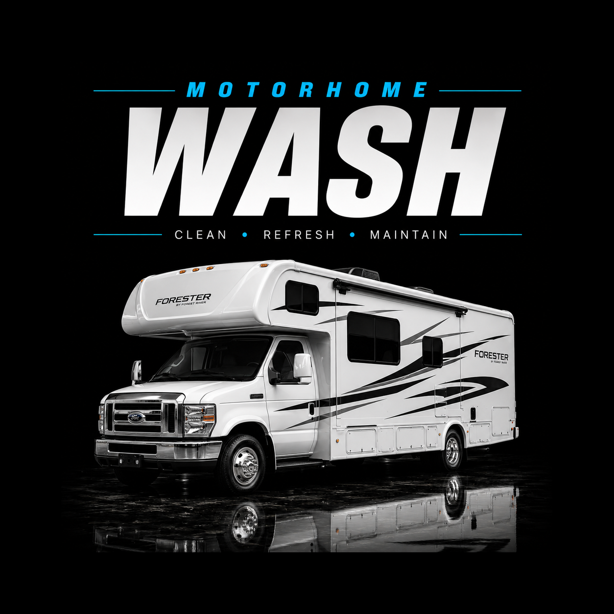 Motorhome (Class A/B/C) - Wash