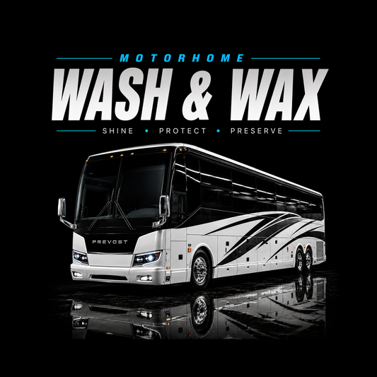 Motorhome (Class A/B/C) - Wash and Wax