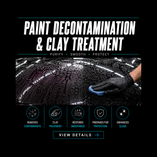 Paint Decontamination and Clay Treatment