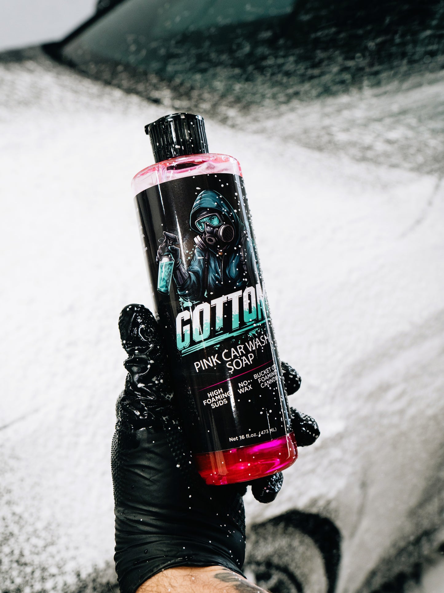 Gottom - Pink Car Wash Soap - 16 oz